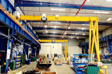 WEIHUA Single Girder Semi-Gantry Crane